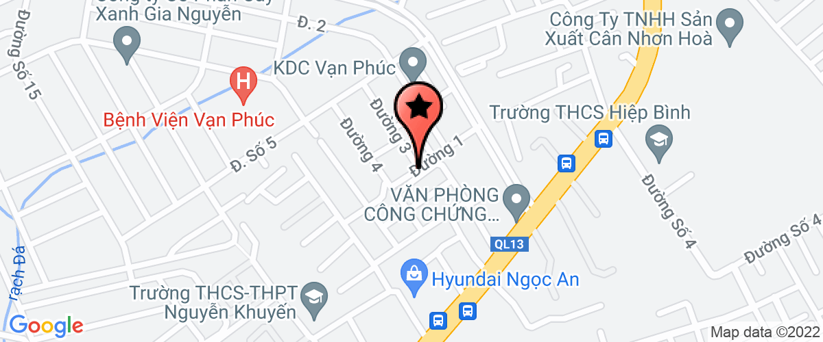 Bản đồ đến địa chỉ Công Ty TNHH MTV Vũ Thuần