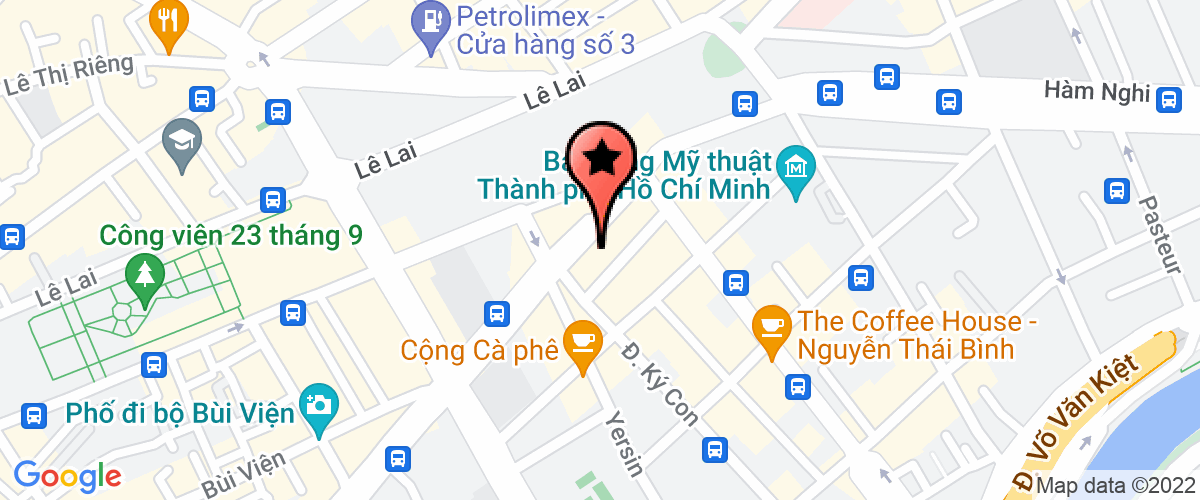 Bản đồ đến địa chỉ Công Ty TNHH Cà Phê Chuyên Nghiệp