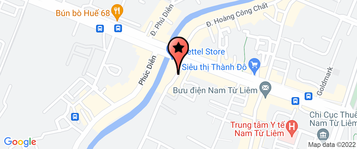 Bản đồ đến địa chỉ Công Ty TNHH Nam An Hà Nội