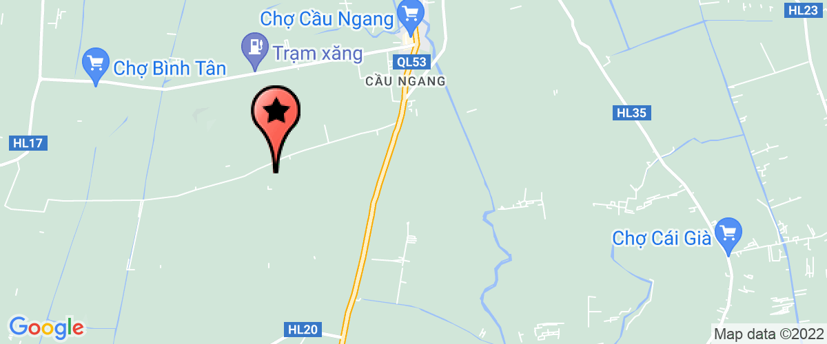 Bản đồ đến địa chỉ Công Ty TNHH MTV May Mặc Việt Long Cầu Ngang