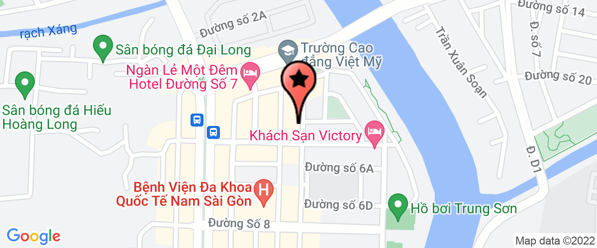 Bản đồ đến địa chỉ Công Ty TNHH Sản Xuất Thương Mại Dịch Vụ Luxury