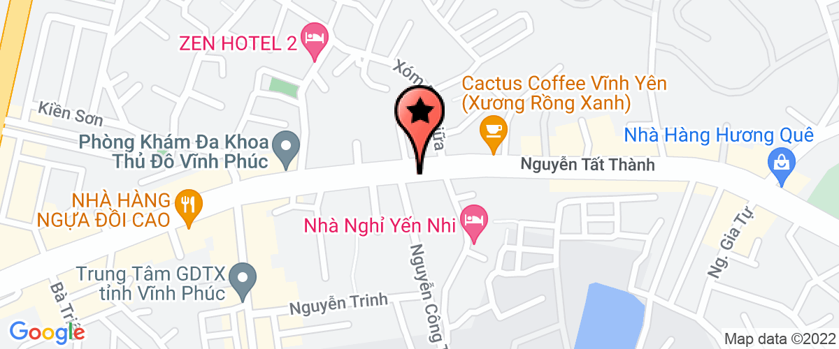 Bản đồ đến địa chỉ Công ty TNHH  Hưng Hương