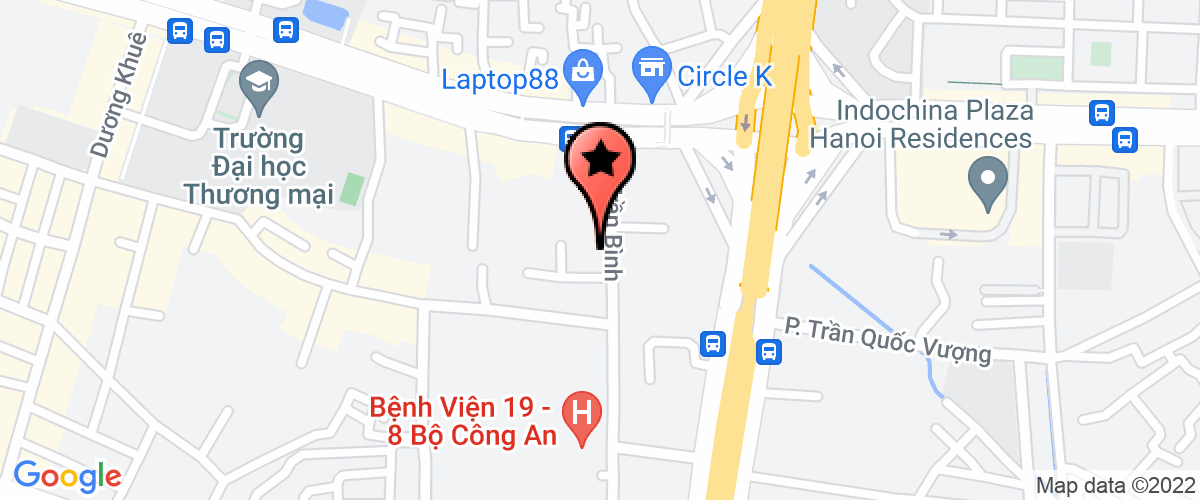 Bản đồ đến địa chỉ Chi Nhánh Công Ty Cổ Phần Tập Đoàn Tân Mai Tại Hà Nội