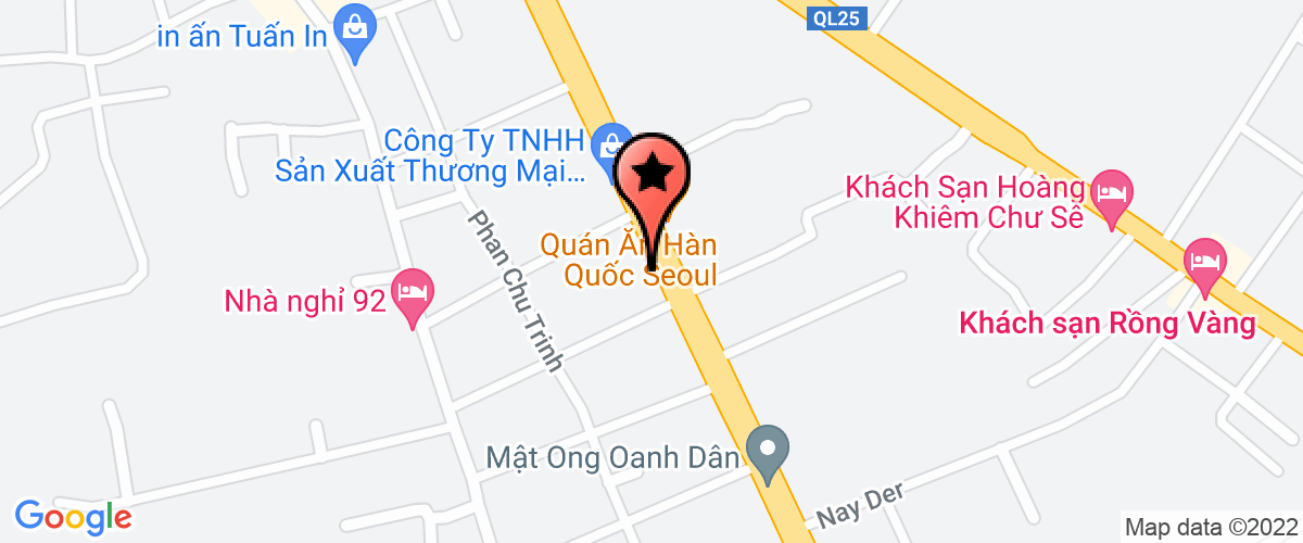 Bản đồ đến địa chỉ Công Ty TNHH Một Thành Viên Kiều Sương Gia Lai