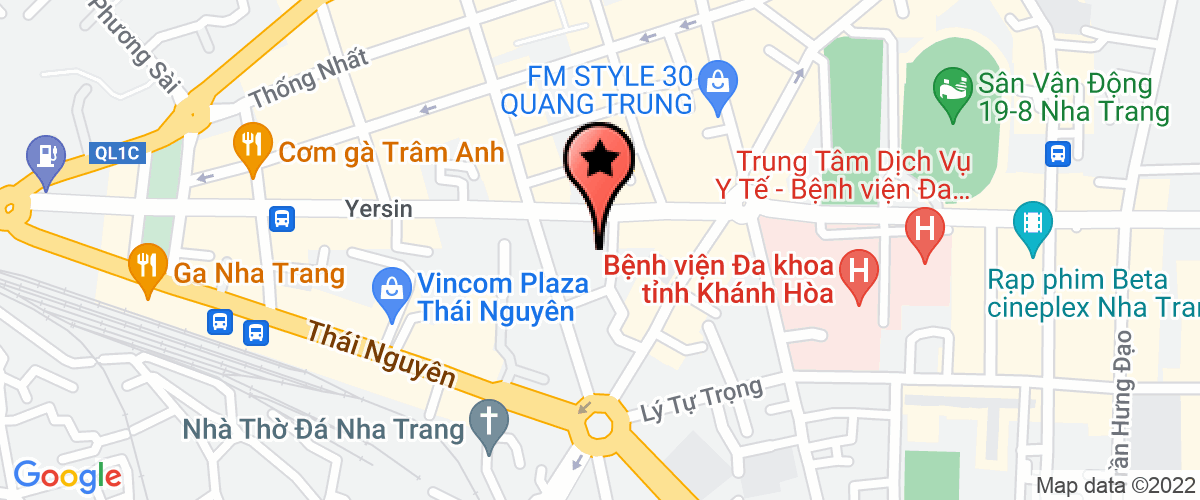 Bản đồ đến địa chỉ Công Ty TNHH Minh Trí Nha Trang