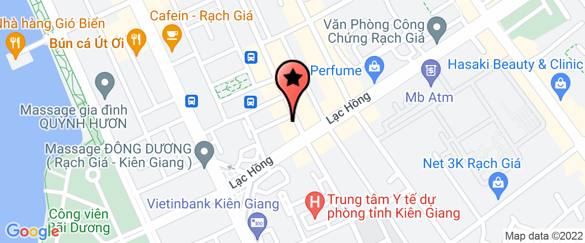Bản đồ đến địa chỉ Công Ty Trách Nhiệm Hữu Hạn Tiến Đạt Kiên Giang