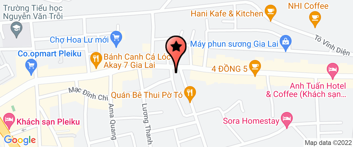 Bản đồ đến địa chỉ Công Ty TNHH Một Thành Viên Quyền Phát - Gia Lai