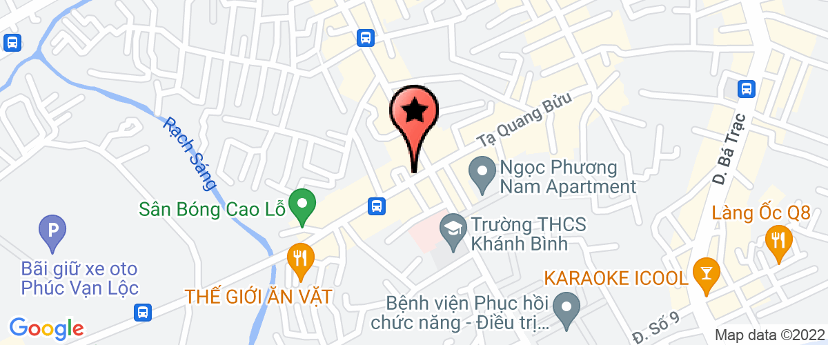 Bản đồ đến địa chỉ Công Ty TNHH Đầu Tư Thương Mại Dịch Vụ Truyền Thông Thiên Ân