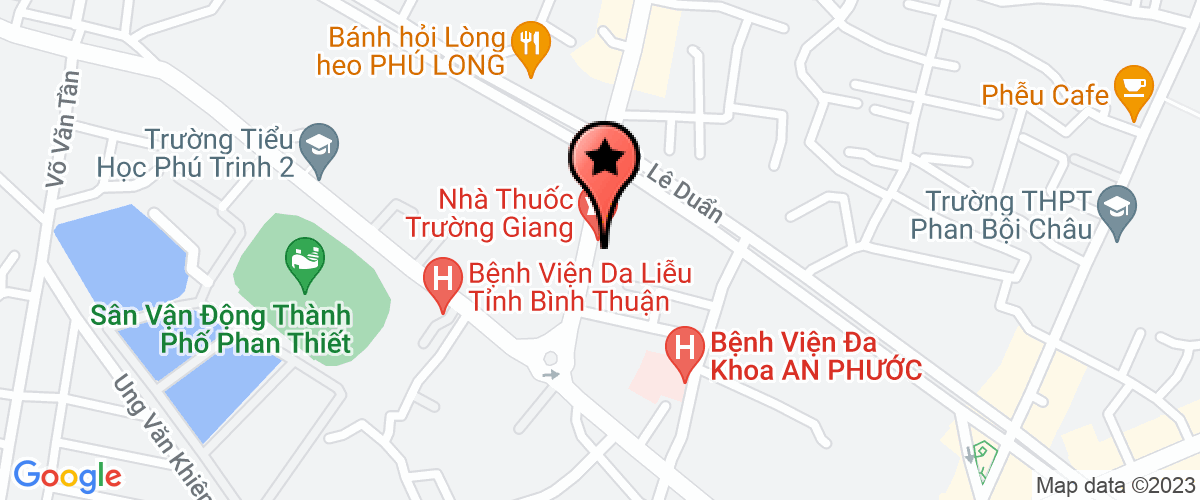 Bản đồ đến địa chỉ Công Ty TNHH Thanh Thiên