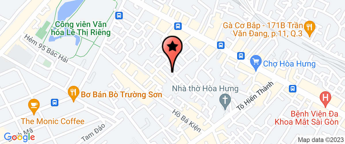 Bản đồ đến địa chỉ Công Ty TNHH Kiến Trúc & Xây Dựng Hoa Gió