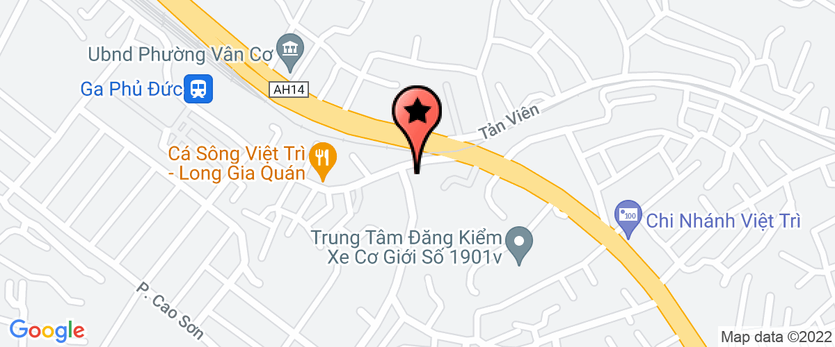 Bản đồ đến địa chỉ Công Ty TNHH Thương Mại Dịch Vụ Trung Hà