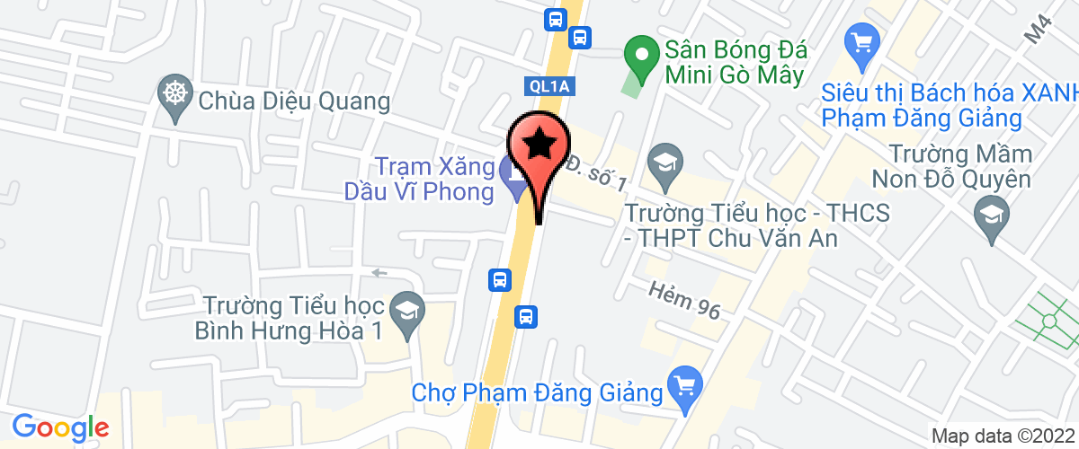 Bản đồ đến địa chỉ Doanh Nghiệp Tư Nhân Nước Giải Khát Cà Phê Chợt Nhớ