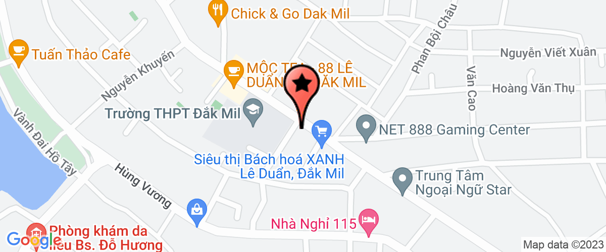Bản đồ đến địa chỉ Công Ty TNHH Một Thành Viên Tây Nguyên Đắk Mil