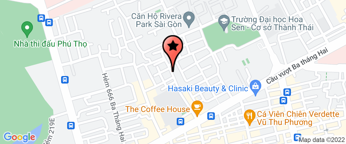 Bản đồ đến địa chỉ Công Ty TNHH Bệnh Viện Phòng Khám Đa Khoa Nhi Đồng Sài Gòn