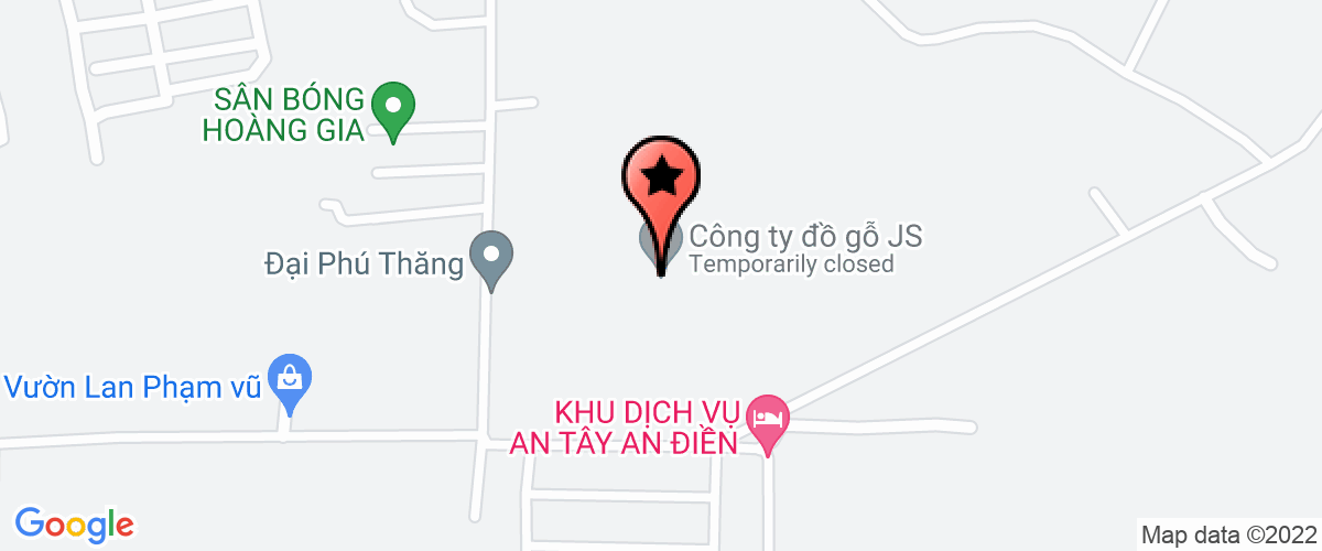 Bản đồ đến địa chỉ Công Ty TNHH Một Thành Viên Chế Biến Gỗ Thiên Đại Phát