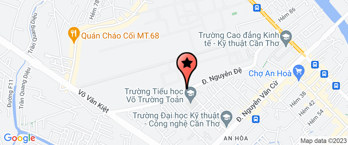 Bản đồ đến địa chỉ Công Ty Trách Nhiệm Hữu Hạn Một Thành Viên Thực Phẩm Đại Phát Đạt