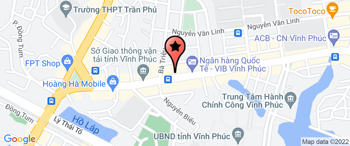 Bản đồ đến địa chỉ Công Ty Trách Nhiệm Hữu Hạn An Viên