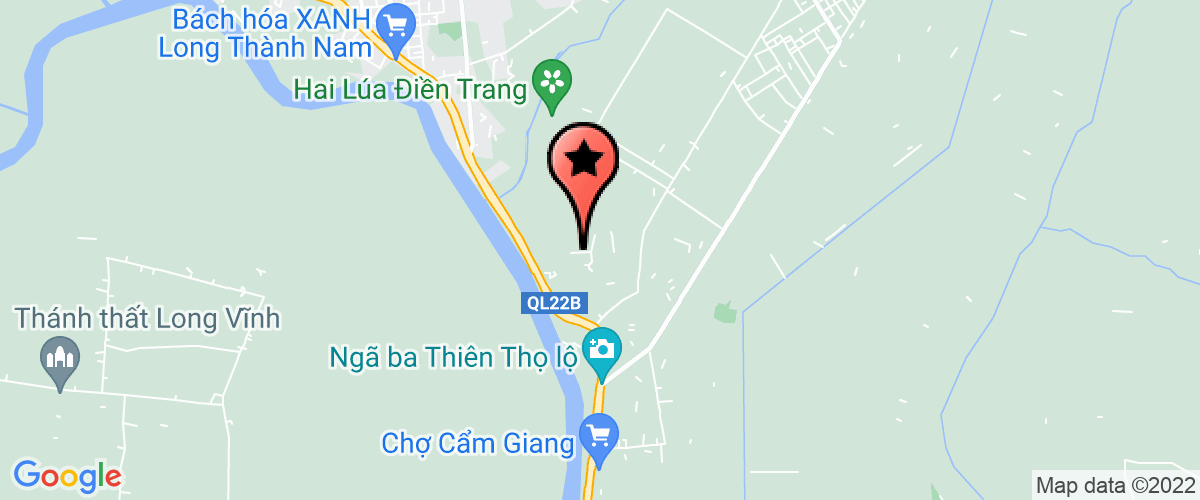 Bản đồ đến địa chỉ Công ty TNHH TM SX XNK hàng thủ công mỹ nghệ Tân Hiệp Tiến
