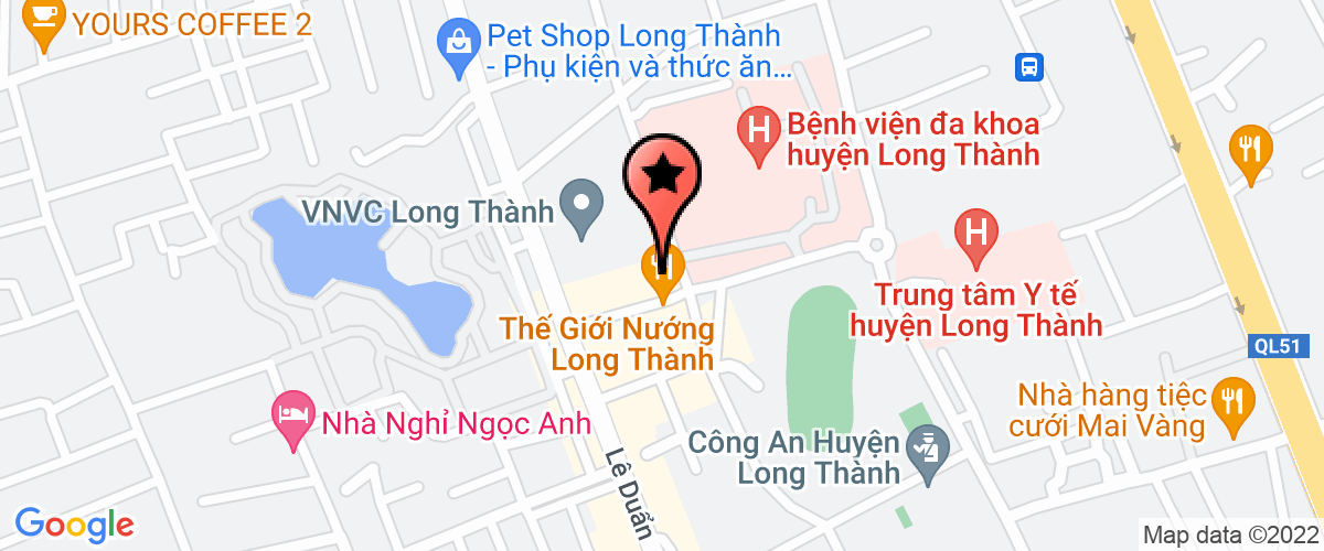 Bản đồ đến địa chỉ Công Ty TNHH Một Thành Viên Thương Mại Dịch Vụ Hùng Long Vũ