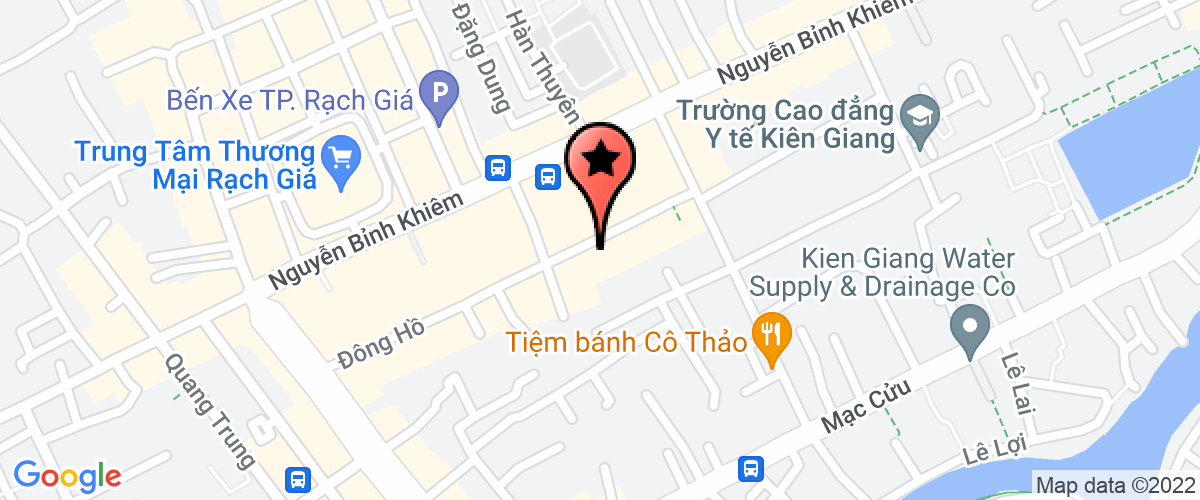 Bản đồ đến địa chỉ Công Ty Trách Nhiệm Hữu Hạn Một Thành Viên Thành Trung Phát Kiên Giang