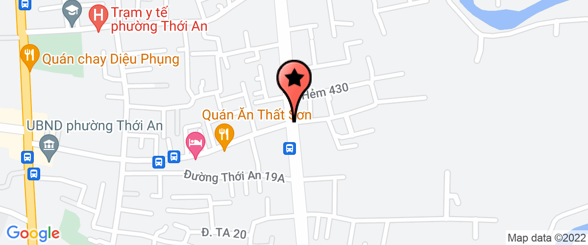 Bản đồ đến địa chỉ Công Ty TNHH Thương Mại Và Dịch Vụ Ẩm Thực Hai Châu