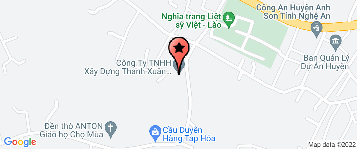 Bản đồ đến địa chỉ Công Ty Cổ Phần An Bảo Tín - Chi Nhánh Anh Sơn