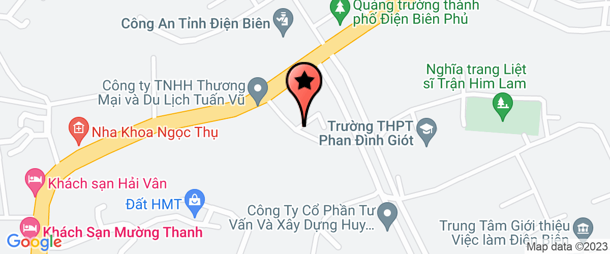 Bản đồ đến địa chỉ Hợp tác xã rau an toàn TP Điện Biên Phủ