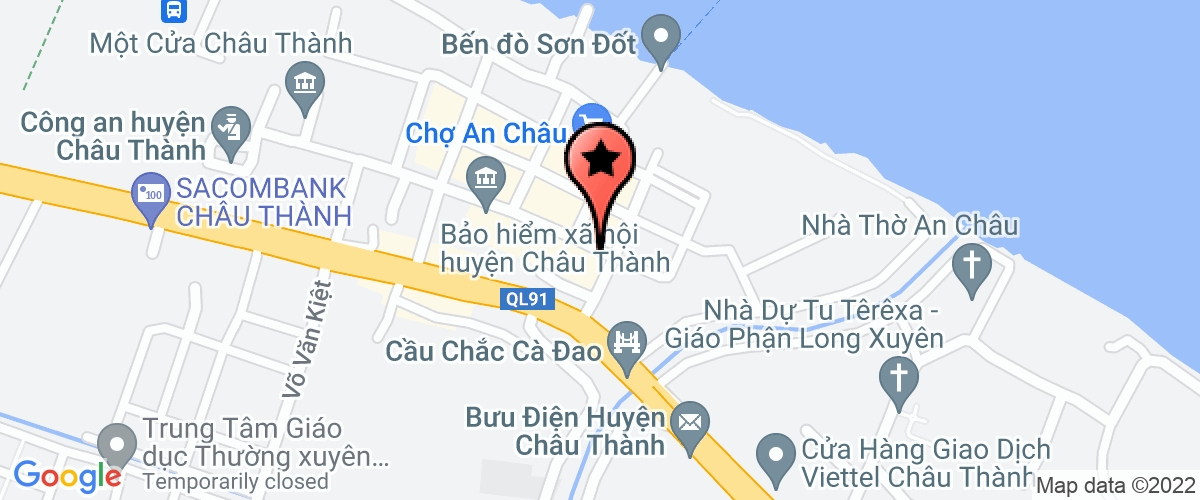 Bản đồ đến địa chỉ Viện Kiểm Sát ND Huyện Châu Thành