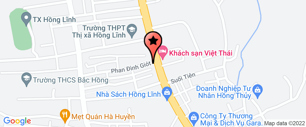 Bản đồ đến địa chỉ Công Ty TNHH Danh Hoàng Hưng