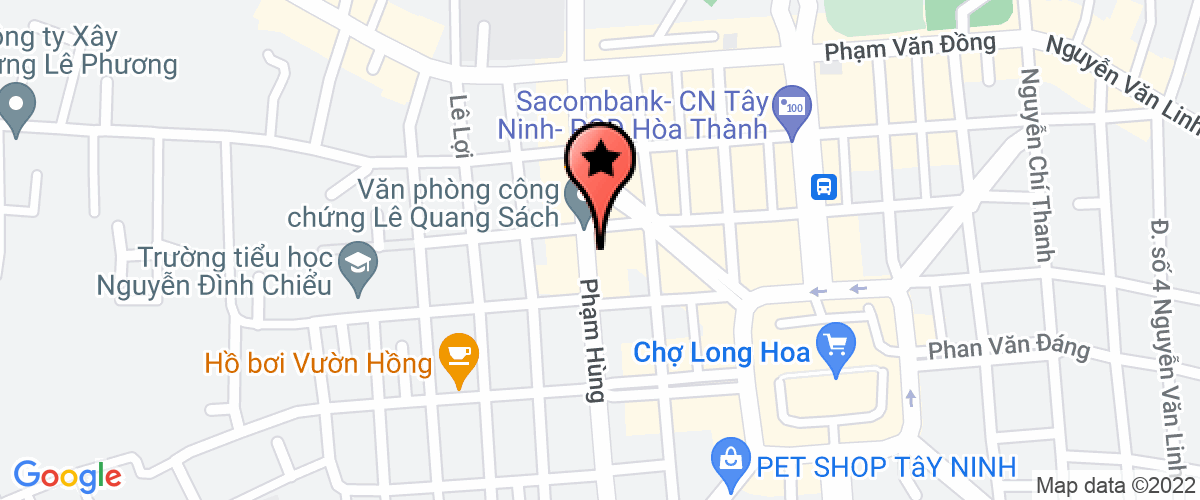 Bản đồ đến địa chỉ Công Ty TNHH Trang Trí Nội Thất Nguyên Sơn