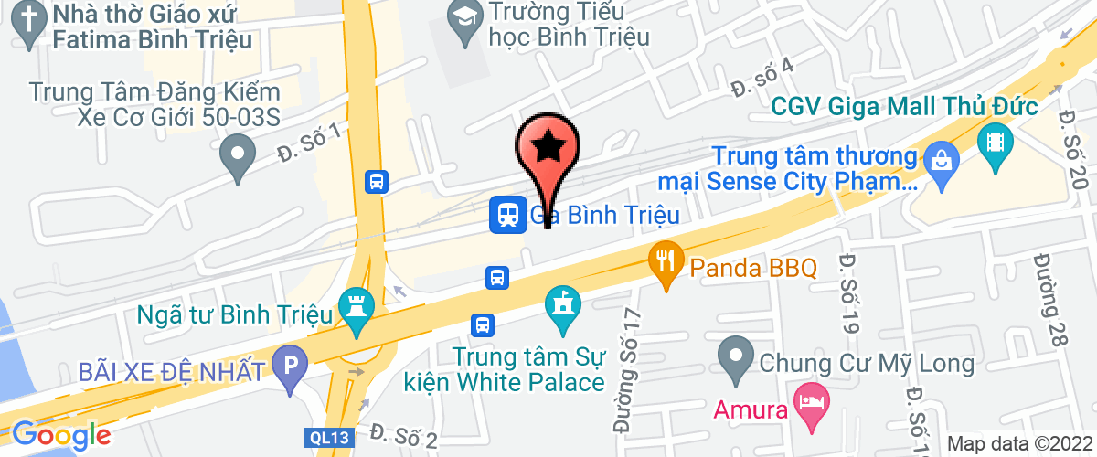 Bản đồ đến địa chỉ Công Ty TNHH Tm-DV Kd Tân Hoàng Kim