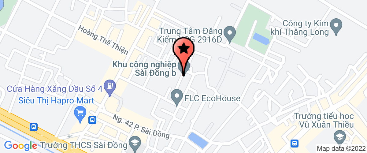 Bản đồ đến địa chỉ Công Ty Cổ Phần Đầu Tư Và Thương Mại Hnc Việt Nam