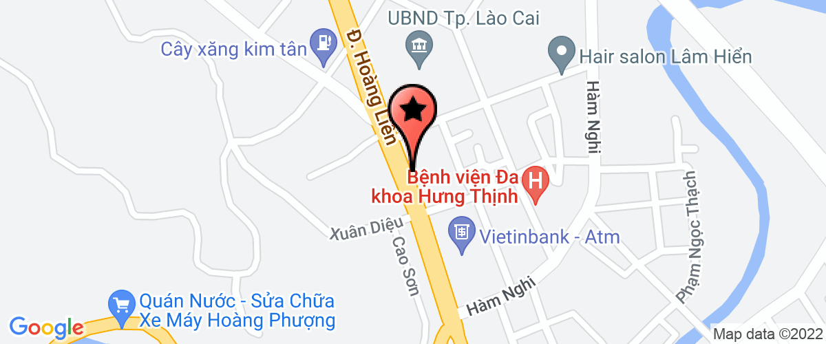 Bản đồ đến địa chỉ Uỷ ban mặt trận tổ quốc Việt Nam tỉnh Lào Cai