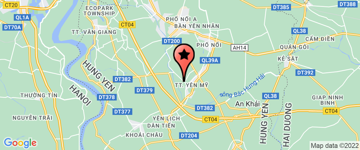 Bản đồ đến địa chỉ Công Ty TNHH Thương Mại Và Xuất Nhập Khẩu Hà Dương