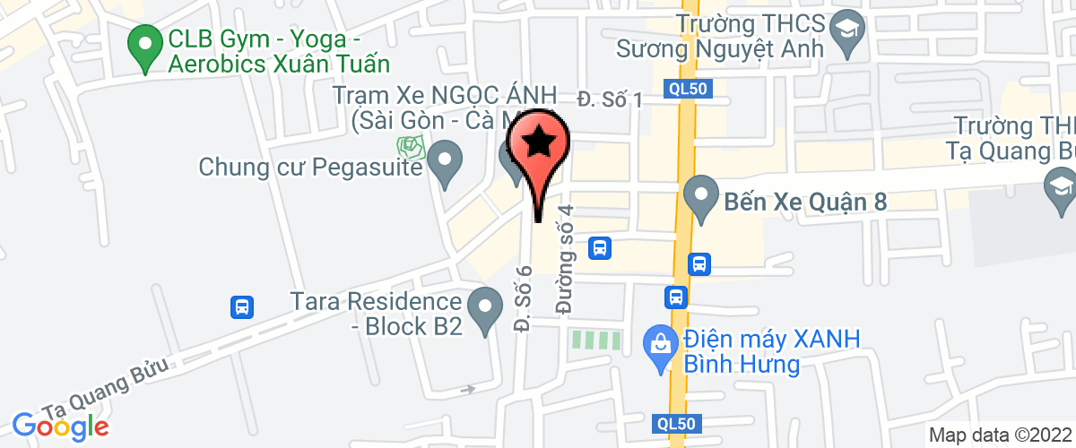 Bản đồ đến địa chỉ Công Ty TNHH Thương Mại Dịch Vụ Cơ Điện Lạnh Quang Trung