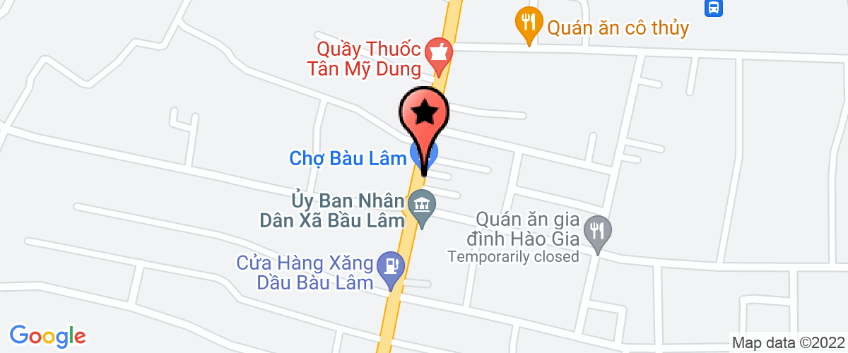 Bản đồ đến địa chỉ Chi Nhánh Công Ty Trách Nhiệm Hữu Hạn Nông Nghiệp Công Nghệ Cao Hoa Lâm