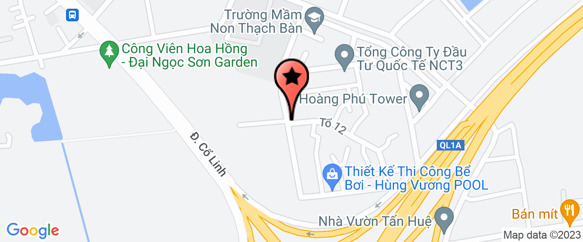 Bản đồ đến địa chỉ Công Ty TNHH Sản Xuất Thương Mại Cơ Điện Hle