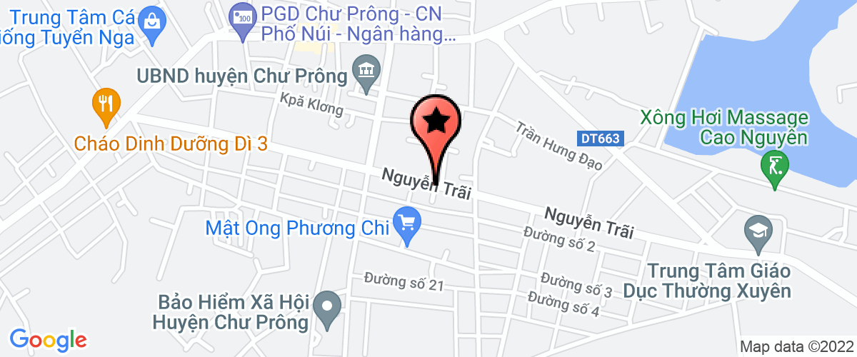 Bản đồ đến địa chỉ Trung tâm Dân số KHHGĐ Chư Prông