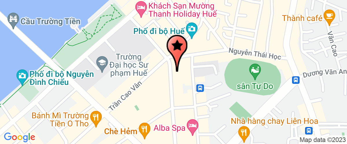 Bản đồ đến địa chỉ Chi Nhánh Công Ty Trách Nhiệm Hữu Hạn Thăng Bình Tại Thành Phố Huế