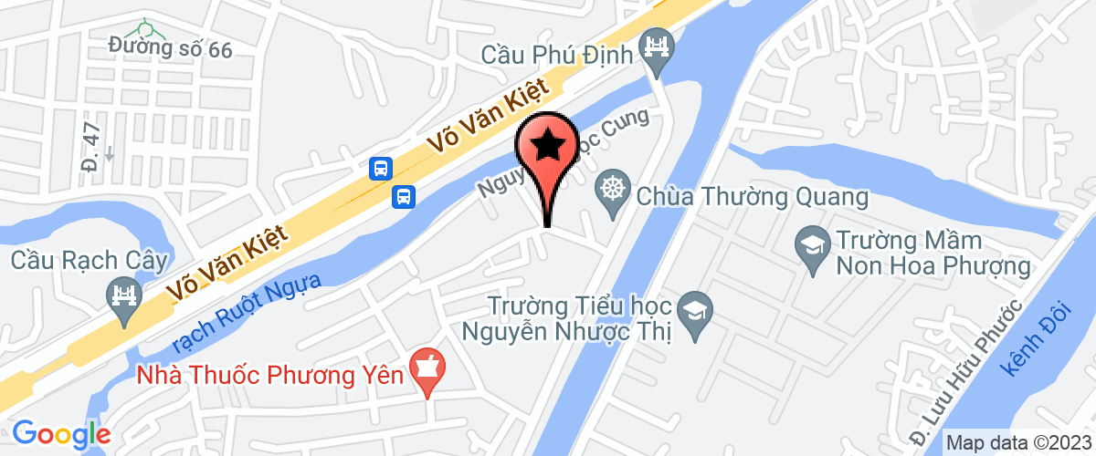 Bản đồ đến địa chỉ Công Ty TNHH Một Thành Viên Thương Mại Dịch Vụ Hùng Tiến Phát