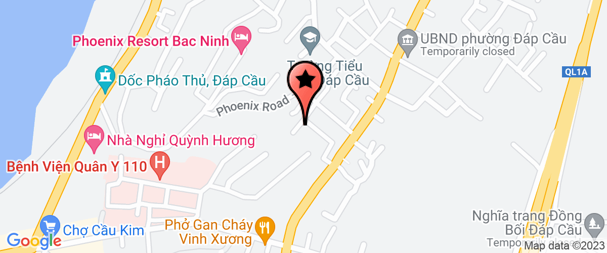 Bản đồ đến địa chỉ Công Ty TNHH Ht Kinh Bắc