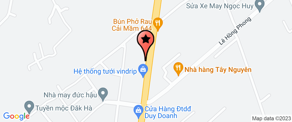Bản đồ đến địa chỉ Công Ty TNHH MTV Thương Mại Xuất Nhập Khẩu Bắc Tây Nguyên