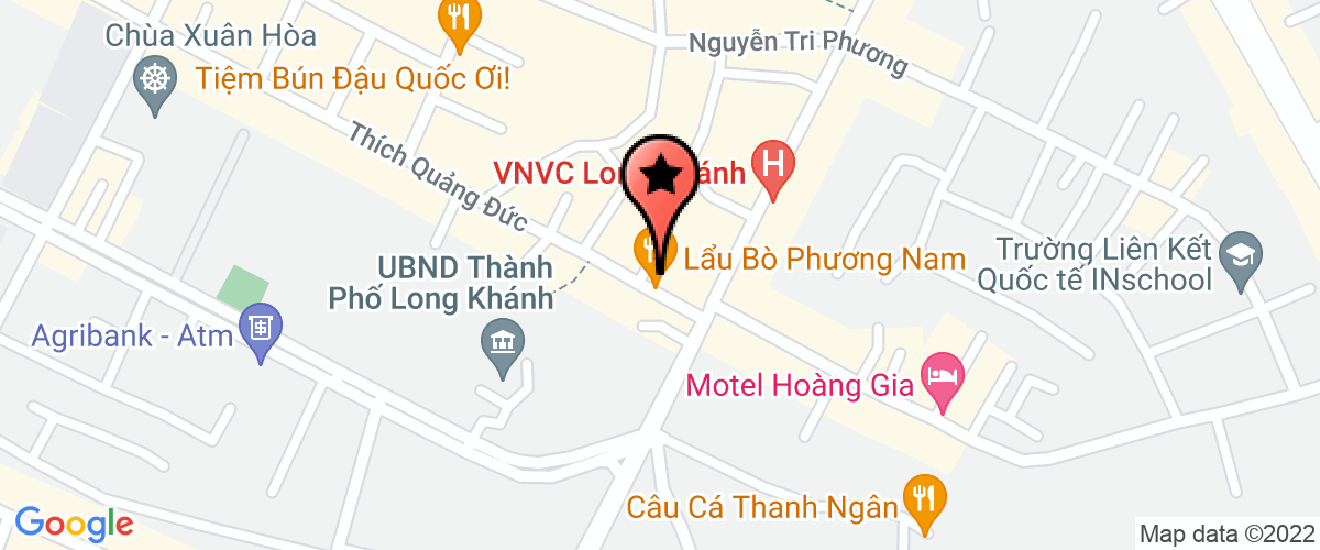Bản đồ đến địa chỉ Công Ty TNHH Một Thành Viên Thương Mại Dịch Vụ Thanh Thanh Triều