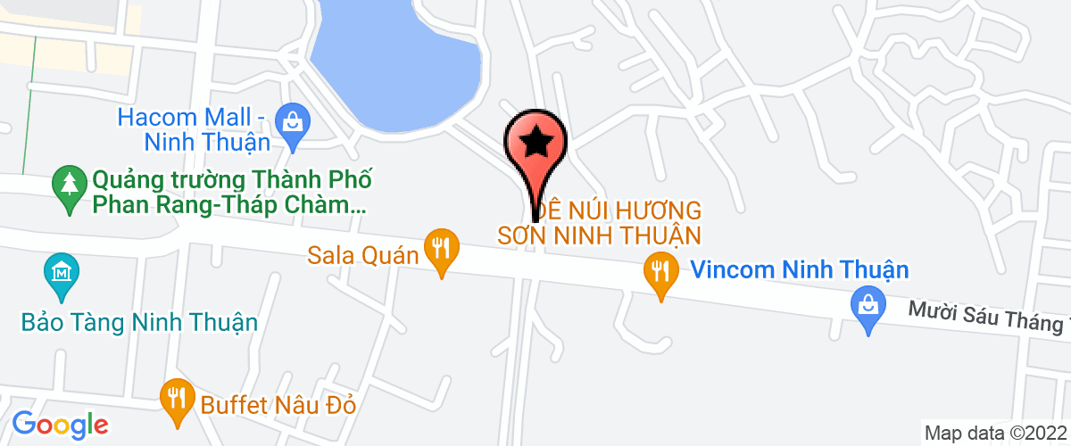 Bản đồ đến địa chỉ Công ty TNHH một thành viên Enfinity Ninh Thuận