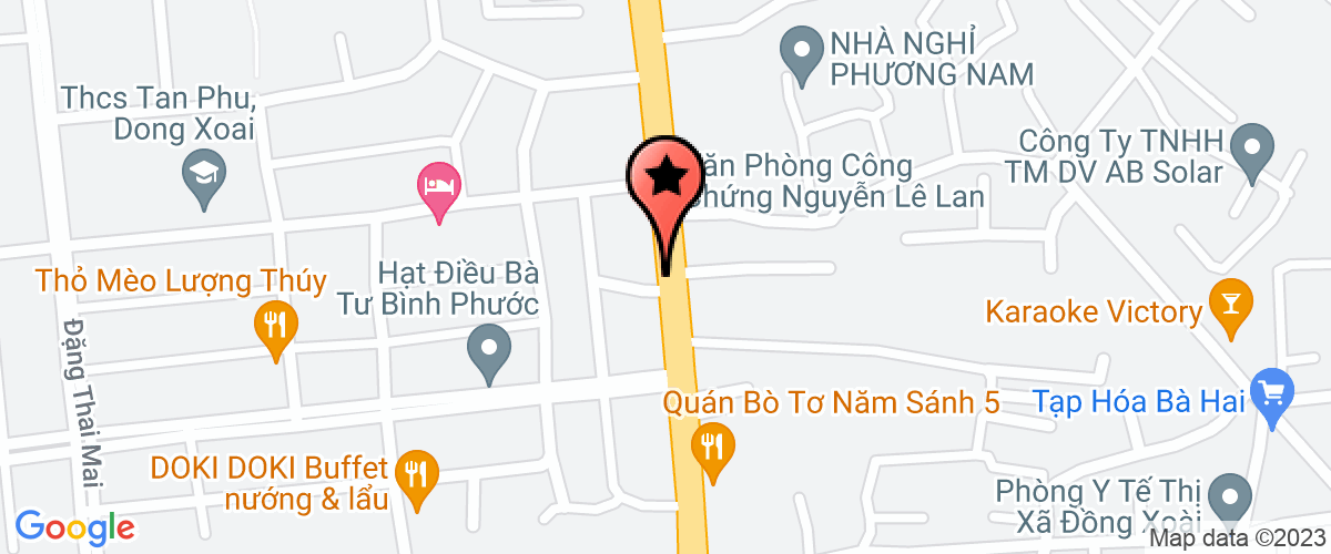 Bản đồ đến địa chỉ Công Ty TNHH Một Thành Viên Đấu Giá Hưng Thịnh