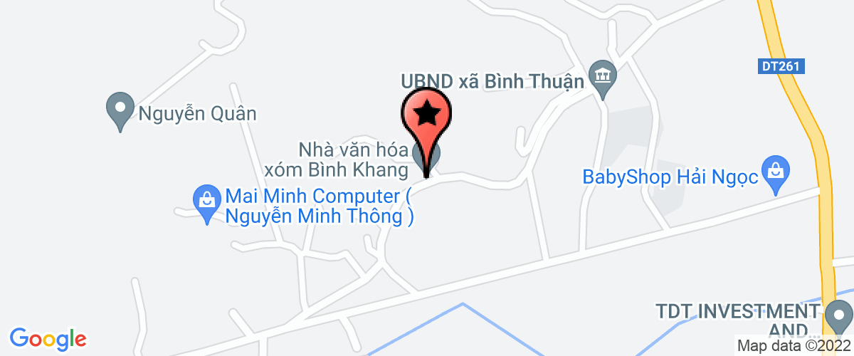 Bản đồ đến địa chỉ Trường Tiểu học Bình Thuận