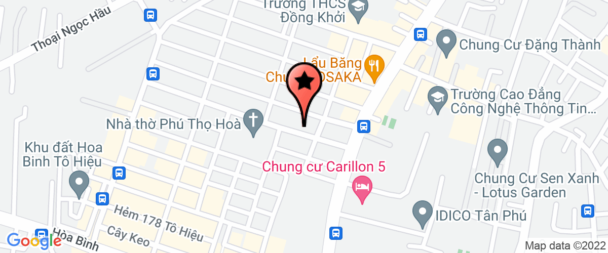 Bản đồ đến địa chỉ Công Ty TNHH Hồng Yi Holiday