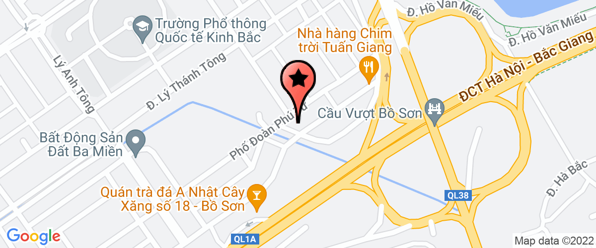Bản đồ đến địa chỉ Công Ty TNHH Dịch Vụ Và Thương Mại A2H Vina