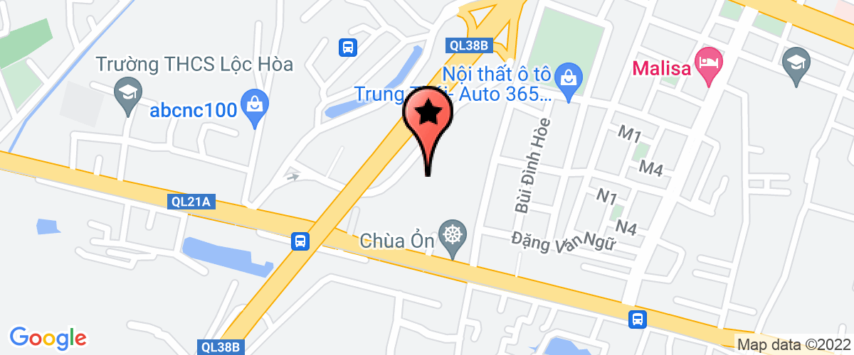 Bản đồ đến địa chỉ Công Ty TNHH Một Thành Viên Hương Thi