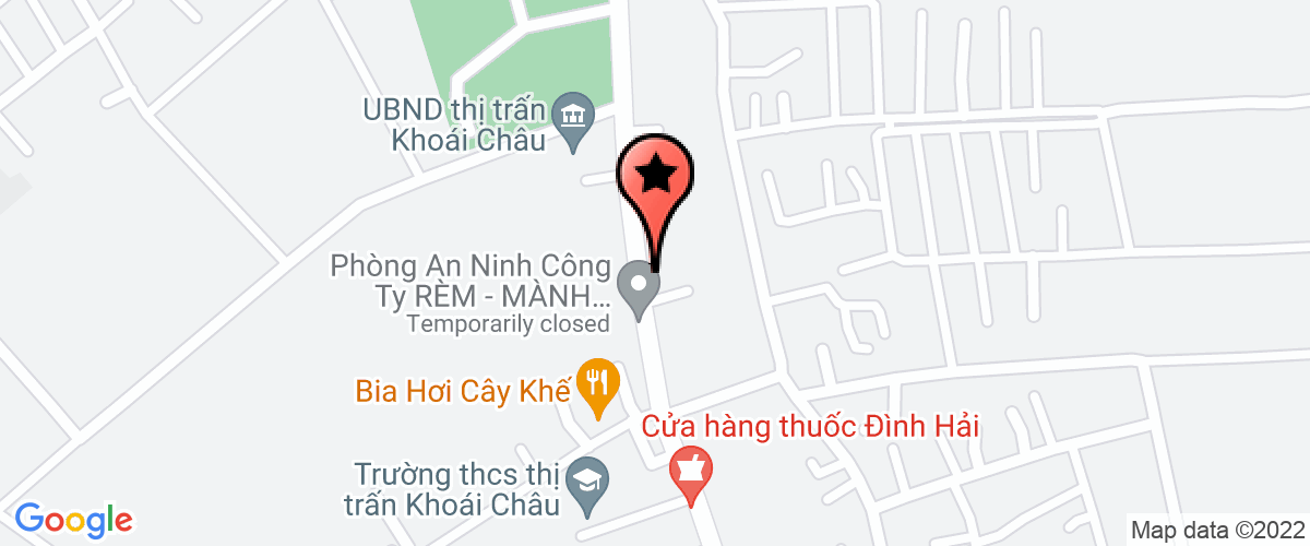 Bản đồ đến địa chỉ Công Ty Cổ Phần Xây Dựng Hạ Tầng Và Thương Mại Quang Vinh